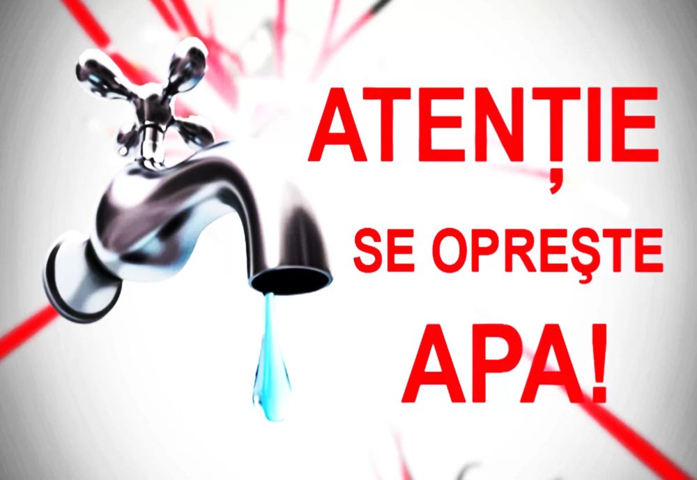 Târgovişte. Miercuri se întrerupe furnizarea apei potabile în unele blocuri din Micro IV.