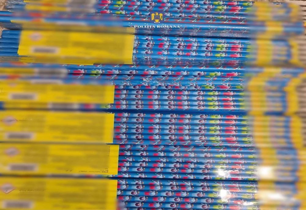 Dâmboviţa. Peste 25 de kilograme de articole pirotehnice, indisponibilizate de polițiști