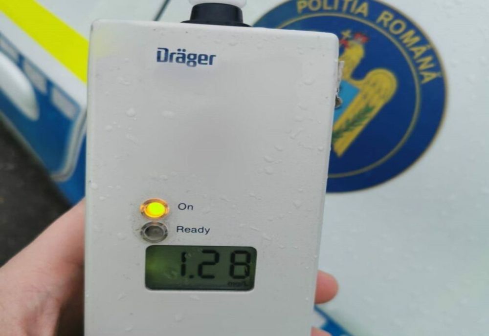 Dâmbovița. Șofer cu alcoolemie de peste 1 la mie prins de polițiști la volan 