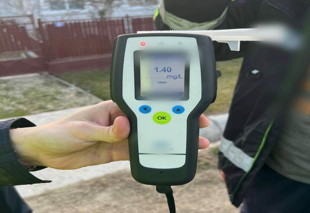 Dâmboviţa. Un șofer din Belarus, depistat la volan, aproape de comă alcoolică