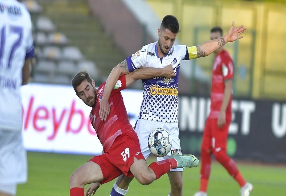 Chindia Târgoviște - FC Argeş 1-1, în Superliga de fotbal