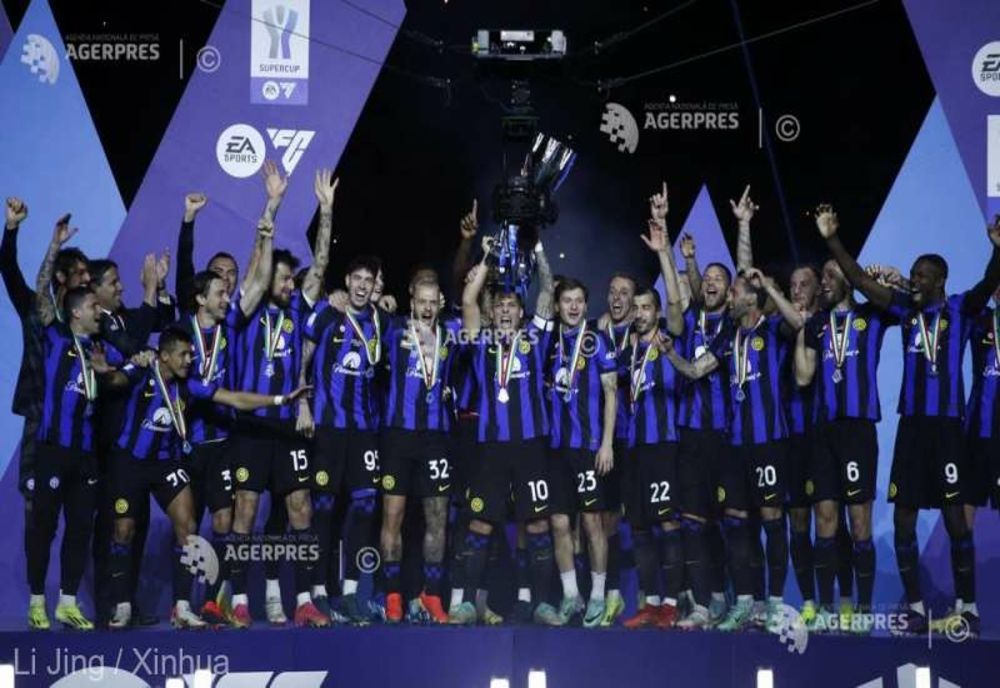 Inter Milano a cucerit Supercupa Italiei pentru al treilea an consecutiv