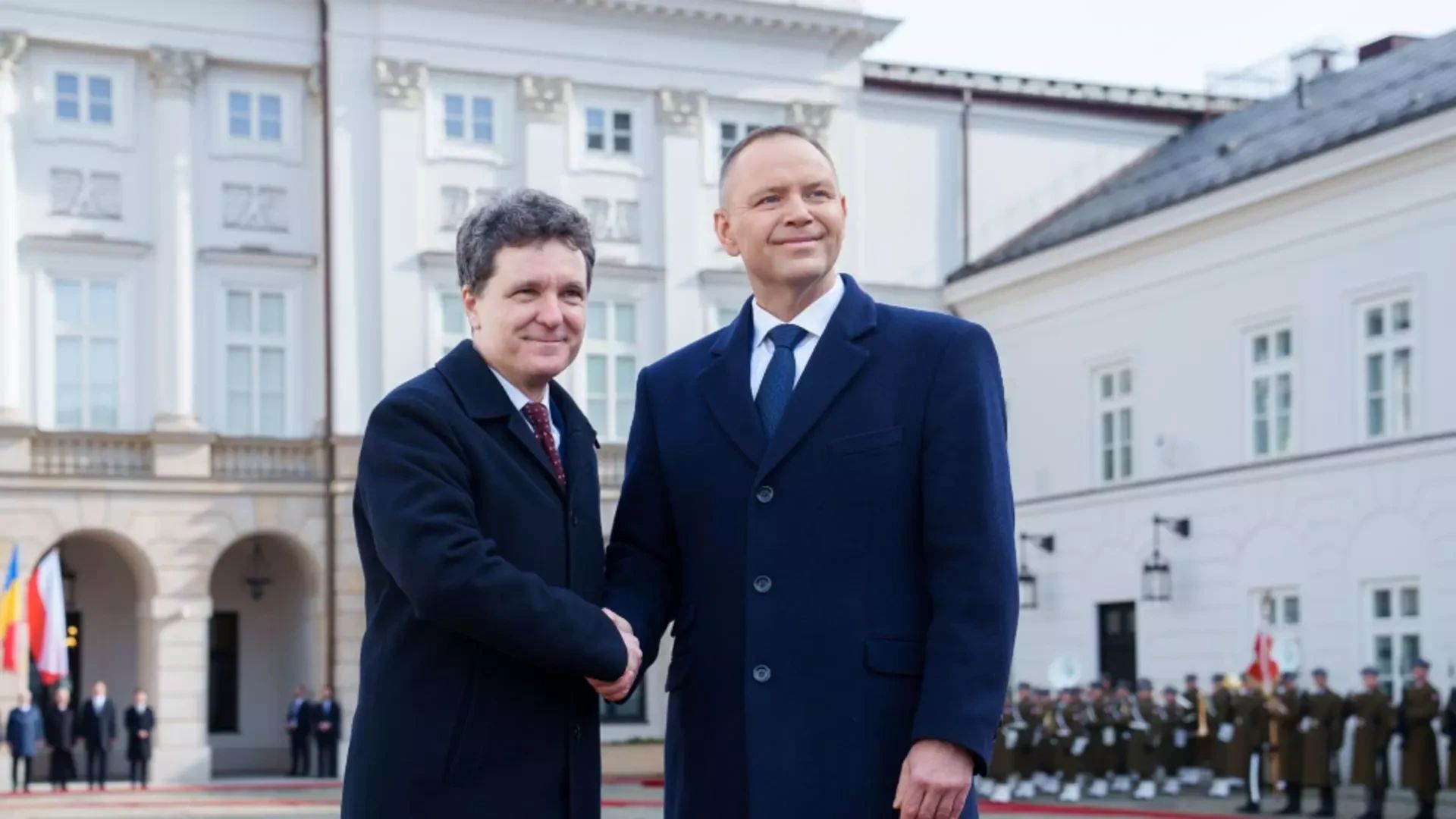 Nicușor Dan și Karol Nawrocki FOTO: Presidency
