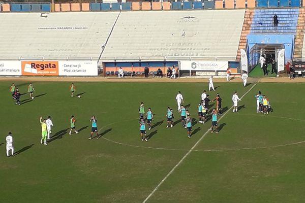 Chindia pierde încă două puncte. Luceafărul Oradea-Chindia Târgoviște 0-0, în Liga a II-a