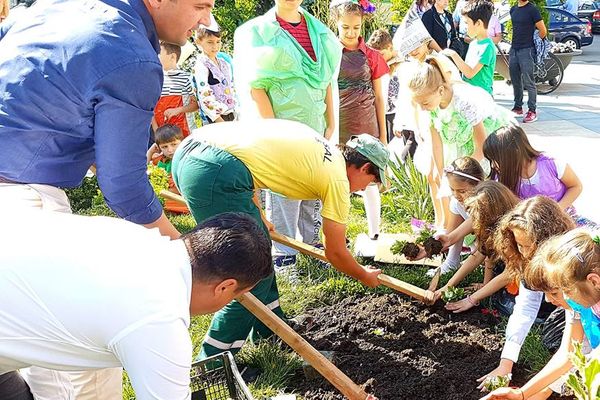Bibliotecă în aer liber și un nou parc, în Târgoviște
