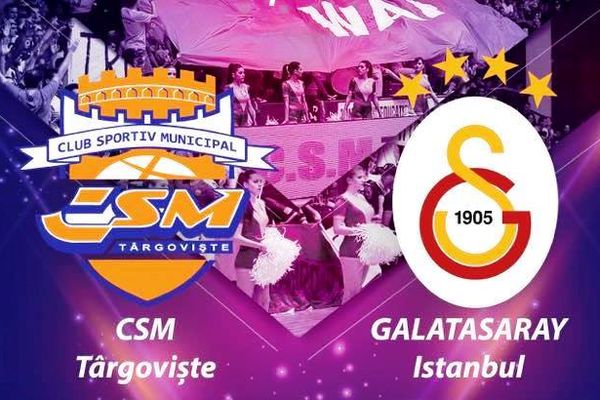 CSM Târgoviște - Galatasaray Istanbul, în Cupa CEV. Măsuri specile de ordine