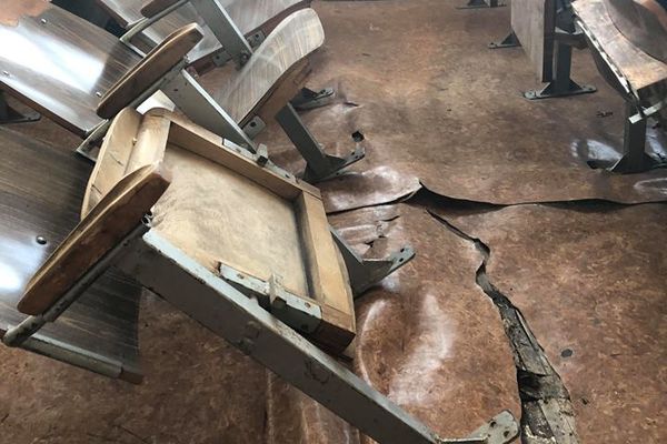 Foto-Video | Sancțiuni și reparații. IPJ Dâmbovița reacționează în cazul "sălii catastrofă"