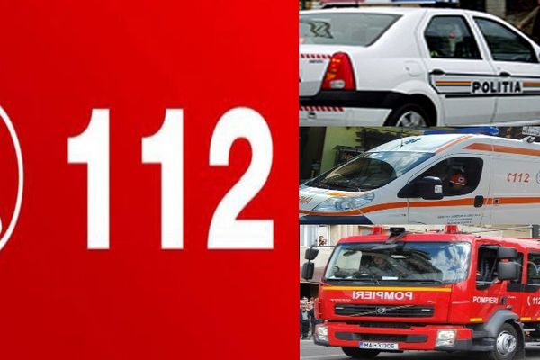 Apel fals la "112". Autorul a fost identificat și amendat, dar a pus pe drumuri forțe importante de intervenție