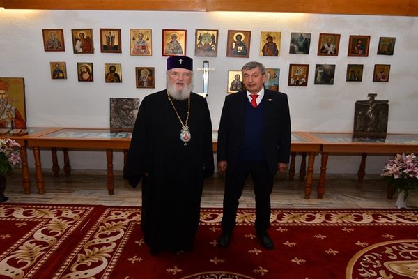 Ambasadorul Rusiei, întâlnire cu "ambasadorul BOR", la Târgoviște