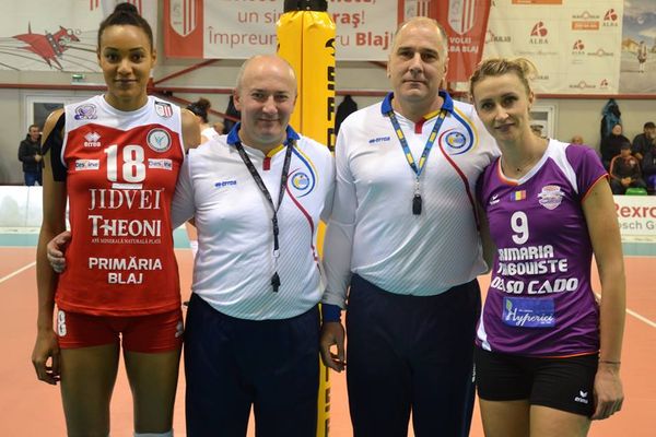 Înfrângere categorică. Alba Blaj-CSM Tgv. 3-0 (25-16,25-16,25-18) la volei feminin