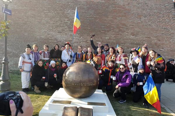 FOTO Mesaj lăsat de Lenuța din Băleni, în Capsula Timpului din Alba Iulia