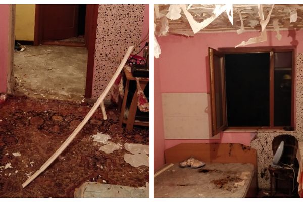 Găești. Explozie într-o garsonieră. O persoană a fost rănită