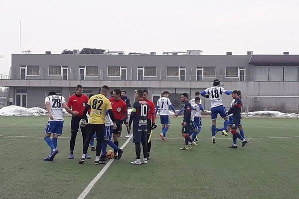 Chindia (doar) egal în amicalul cu ultima clasată din prima ligă, FC Voluntari