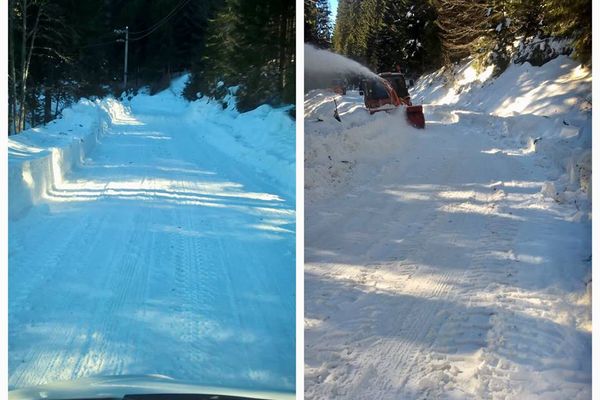 Accesul auto în zona Padina-Peștera rămâne restricționat. DJ 714 - singura variantă