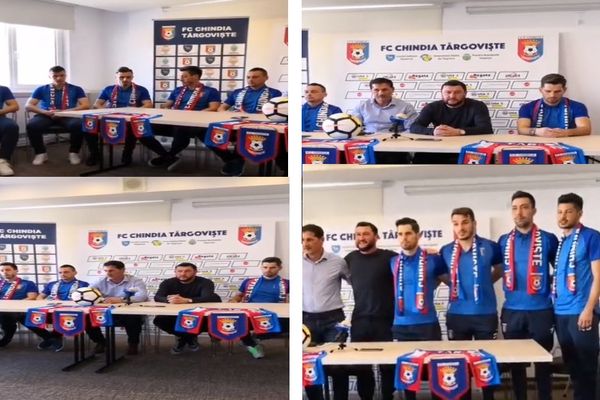 Cu gândul la promovare, Chindia a prezentat noile achiziții