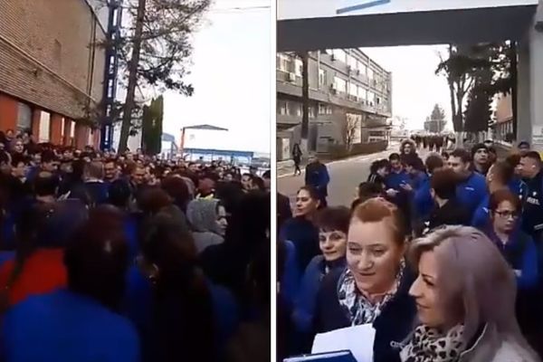 Protest spontan la Arctic Găești. Angajații cer renegocierea salariilor