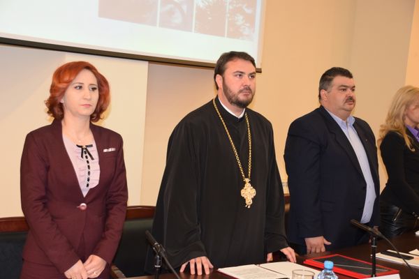 Preotul Ionuț Ghibanu, ales președinte al filialei Crucea Roșie Dâmbovița