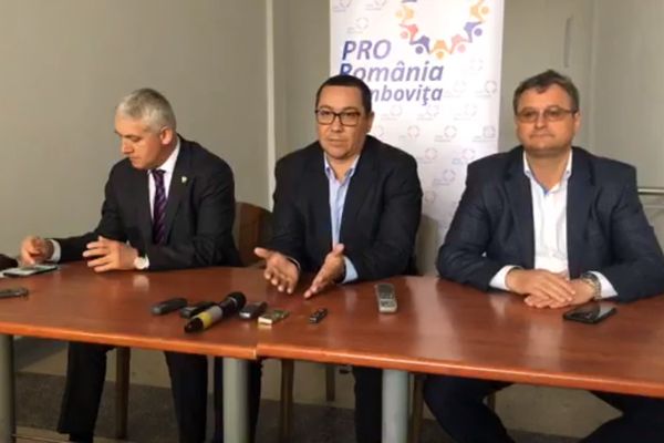 Ponta, despre mitingul PSD de la Târgovişte: Sper să revedem scenariului din 1989, că personajele seamănă