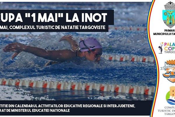 Cupa „1 Mai” la înot, la Complexului Turistic de Natație Târgoviște