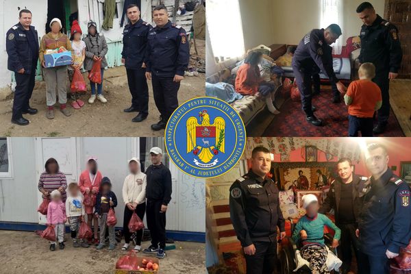 Acțiune umanitară a pompierilor târgovișteni în Săptămâna Mare