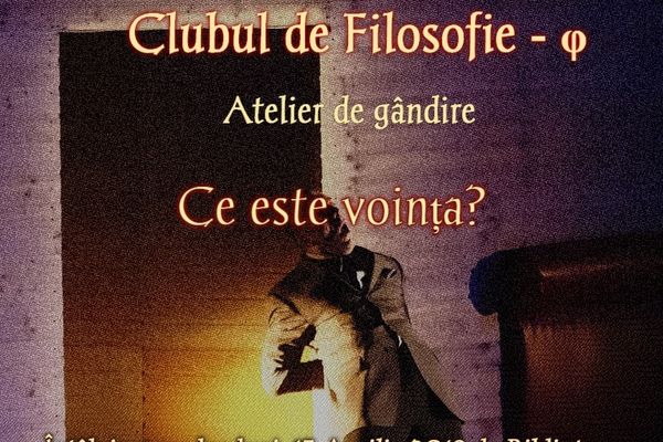 O nouă întâlnire a Clubului de filosofie, la Biblioteca Județeană