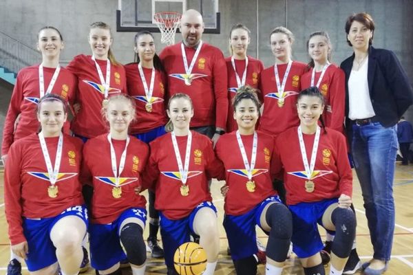 CSȘ-CSM Târgoviște a câștigat campionatul U20 la baschet feminin