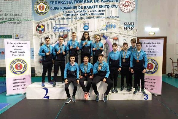 13 medalii pentru karateka de la CS Târgoviște la Cupa României