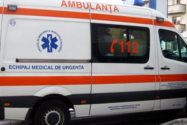 Biciclist accidentat de o mașină, la Vulcana Pandele