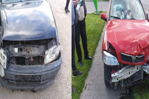 Coliziune frontală, între două autoturisme, la Târgoviște