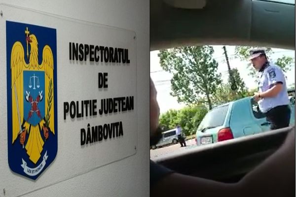 IPJ Dâmbovița reacționează, în cazul șoferului "restricționat" de la Târgoviște, din ziua de miting