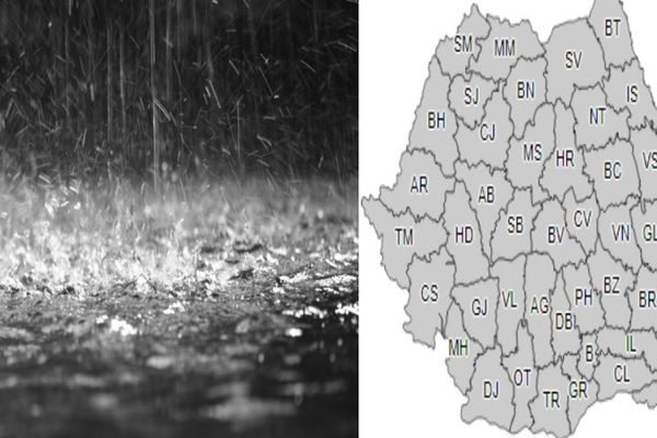 Vremea schimbă "foaia". Ploaie, furtună, grindină, temperaturi sub normal, în următoarele zile