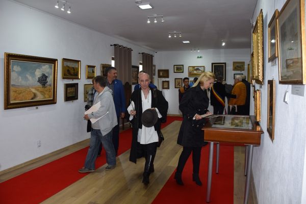 FOTO Inaugurarea Memorialului Nicolae Grigorescu, la Potlogi