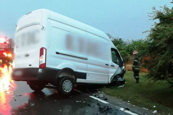 Accident pe DN 71, la Ghergani. Șoferul era băut