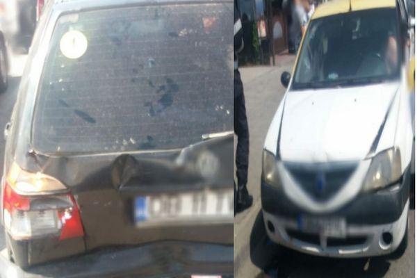 Doi răniți în urma unei coliziuni auto, la Târgoviște
