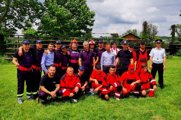 Serviciul Voluntar pentru Situaţii de Urgenţă Aninoasa, locul 1 în Dâmbovița