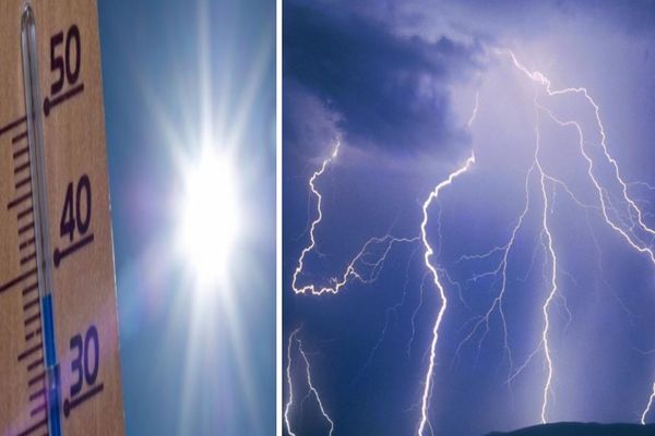 Cod Galben de furtună, până la ora 23.00, în Dâmbovița. Urmează zile caniculare