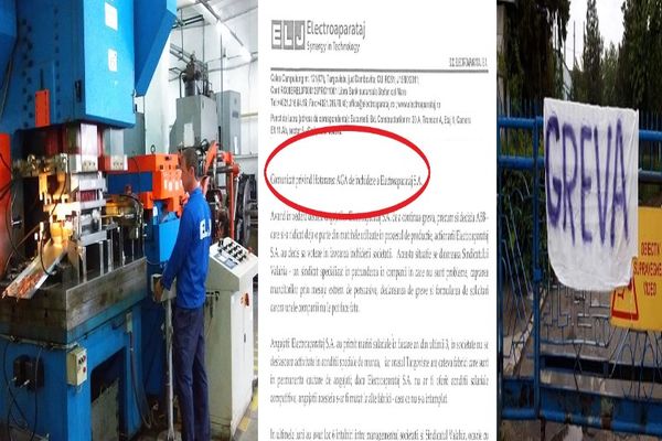 Electroaparataj Târgoviște dizolvată de acționari.Sindicaliștii anunță continuarea grevei