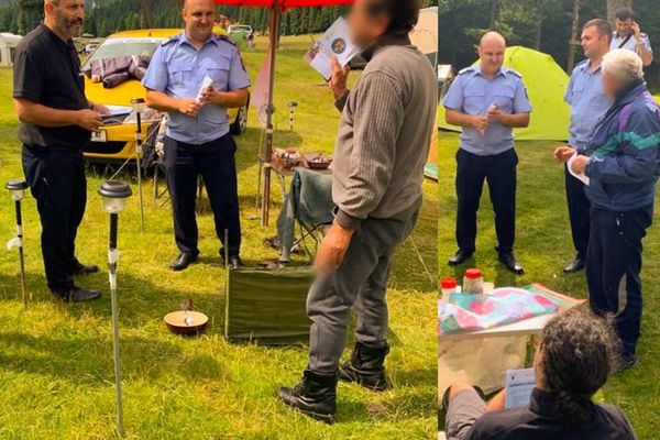 Acțiune de informare a turiștilor în Staţiunea Padina - Peștera