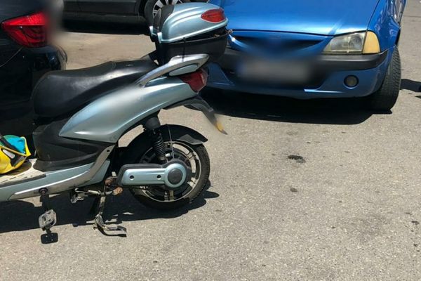 Mopedist accidentat la Târgoviște