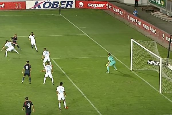 Chindia pierde la limită cu Viitorul Constanța, scor 0-1, pe "Ilie Oană", la Ploiești