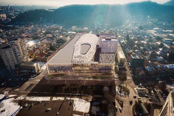 Dâmbovițean decedat, după ce a căzut de pe schelă, la Brașov, la construcția noului mall din oraș