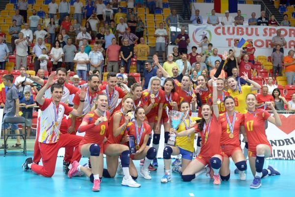 Volei feminin: România câștigă Silver League (și) cu ajutor târgoviștean
