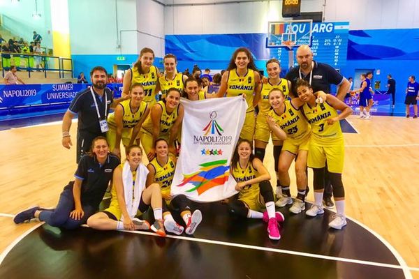 Baschet feminin: România obține prima victorie la Universiadă. Contingentul târgoviștean în prim-plan