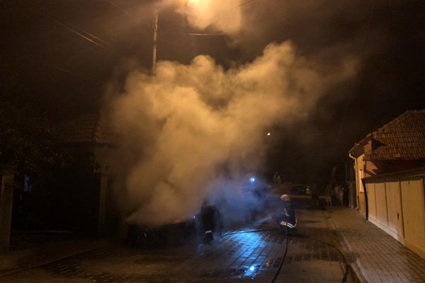 Bărbat accidentat într-o coliziune auto petrecută la Gulia, pe DN 7