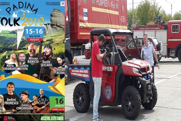 Pompierii la datorie. Recomandări ISU pentru participanții de la "Padina Folk 2019"