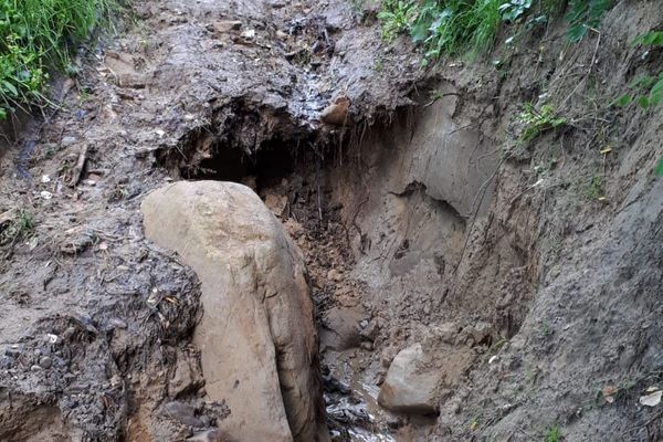 VIDEO Viitură puternică la Cârlănești. Zeci de familii, izolate în noroaie