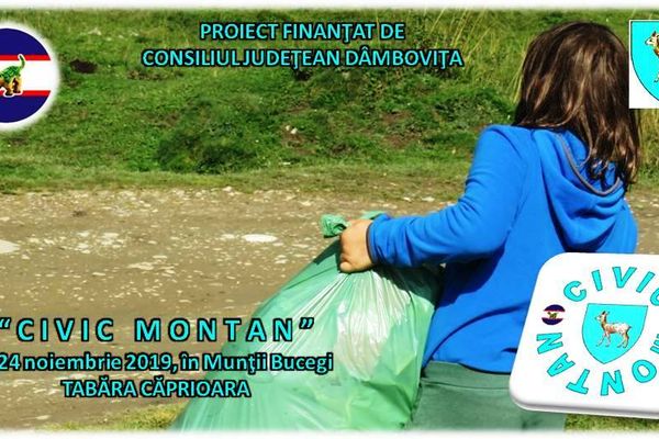 Civic montan, proiectul care vrea să educe elevii dâmbovițeni
