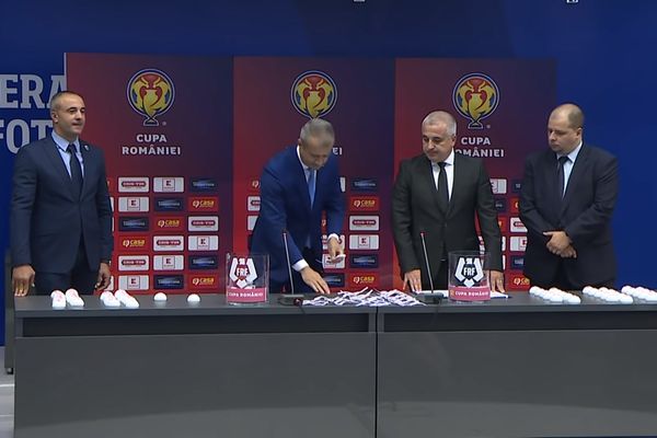 S-au tras la sorți 16-imile Cupei României la fotbal. Chindia întâlnește Hermannstad