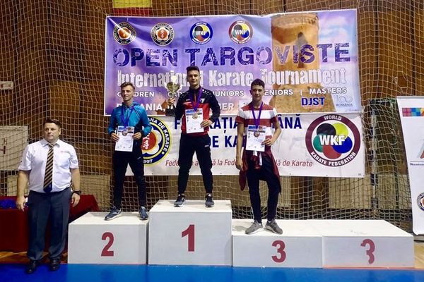 9 medalii pentru karateka Clubului Sportiv la Openul Târgoviștei