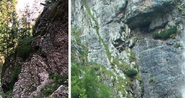 Cădere de apă spectaculoasă- „Cascada Fantomă”, în Munții Bucegi